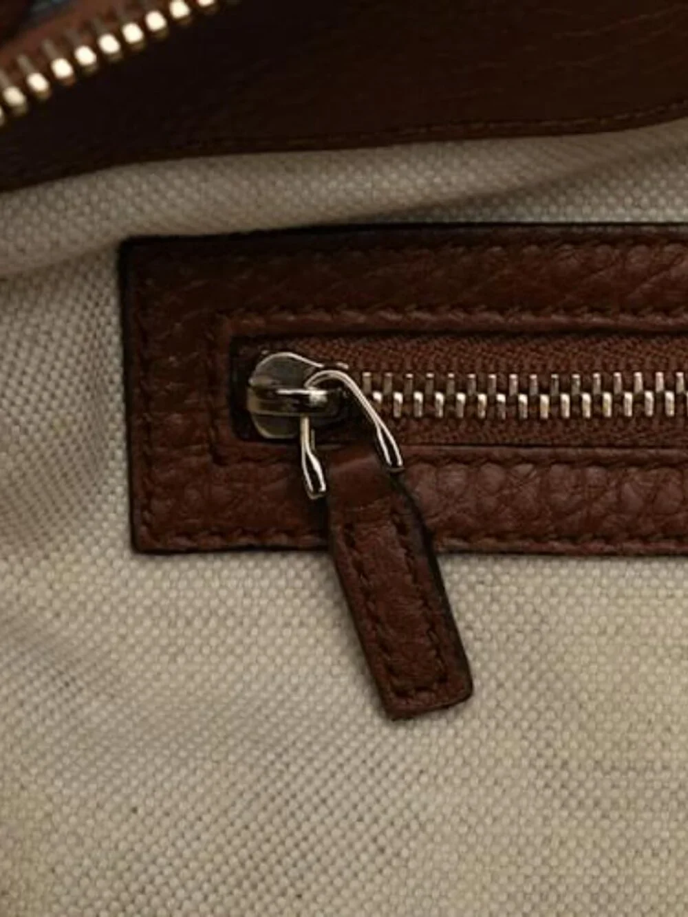 Gucci GG Canvas Bella Tote Bag 269946 Brown - COA included with purchase - Picture 6 of 12